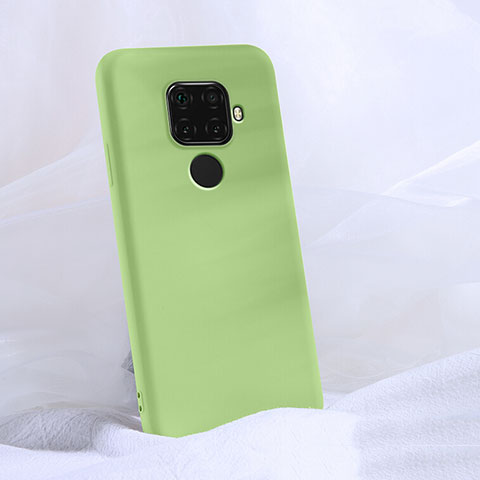 Custodia Silicone Ultra Sottile Morbida 360 Gradi Cover S03 per Huawei Mate 30 Lite Verde