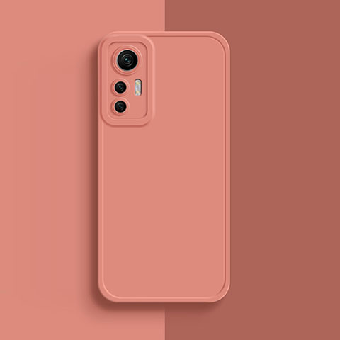 Custodia Silicone Ultra Sottile Morbida 360 Gradi Cover S03 per Xiaomi Mi 12S 5G Rosa