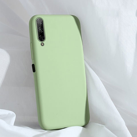 Custodia Silicone Ultra Sottile Morbida 360 Gradi Cover S04 per Huawei Honor 9X Pro Verde