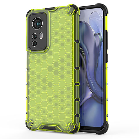 Custodia Silicone Ultra Sottile Morbida 360 Gradi Cover S04 per Xiaomi Mi 12 Lite 5G Verde