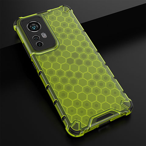 Custodia Silicone Ultra Sottile Morbida 360 Gradi Cover S05 per Xiaomi Mi 12X 5G Verde