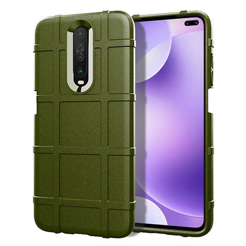 Custodia Silicone Ultra Sottile Morbida 360 Gradi Cover S05 per Xiaomi Redmi K30i 5G Verde