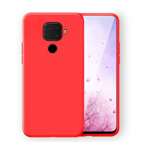 Custodia Silicone Ultra Sottile Morbida 360 Gradi Cover S06 per Huawei Mate 30 Lite Rosso