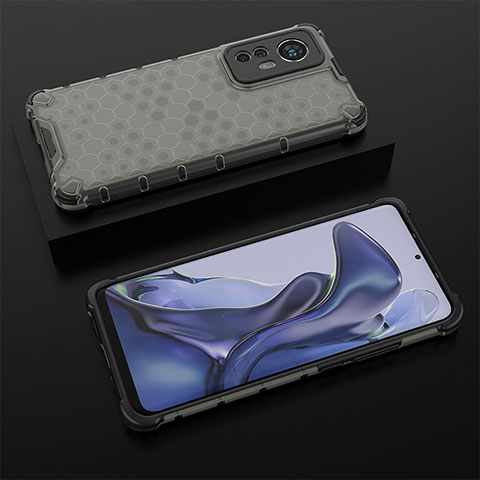 Custodia Silicone Ultra Sottile Morbida 360 Gradi Cover S06 per Xiaomi Mi 12 Lite 5G Grigio