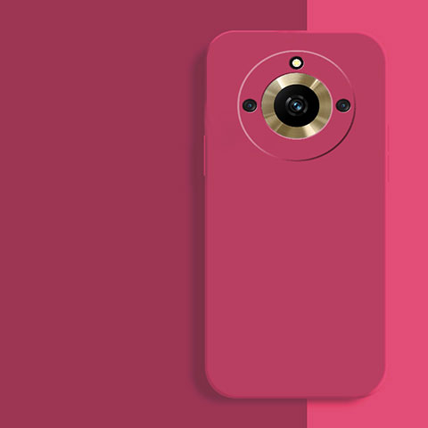 Custodia Silicone Ultra Sottile Morbida 360 Gradi Cover YK3 per Realme 11 Pro 5G Rosa Caldo