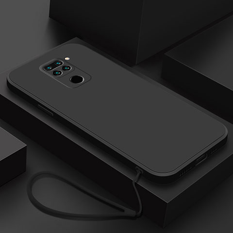 Custodia Silicone Ultra Sottile Morbida 360 Gradi Cover YK4 per Xiaomi Redmi 10X 4G Nero