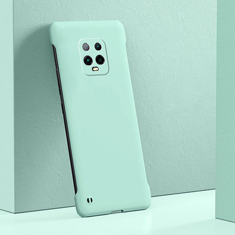 Custodia Silicone Ultra Sottile Morbida 360 Gradi Cover YK5 per Xiaomi Redmi 10X 5G Ciano