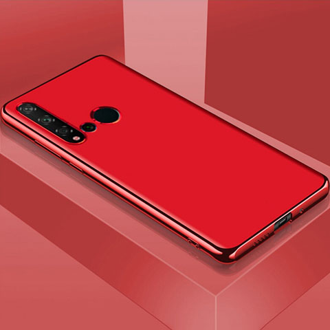 Custodia Silicone Ultra Sottile Morbida Cover C02 per Huawei Nova 5i Rosso
