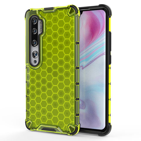 Custodia Silicone Ultra Sottile Morbida Cover C02 per Xiaomi Mi Note 10 Verde