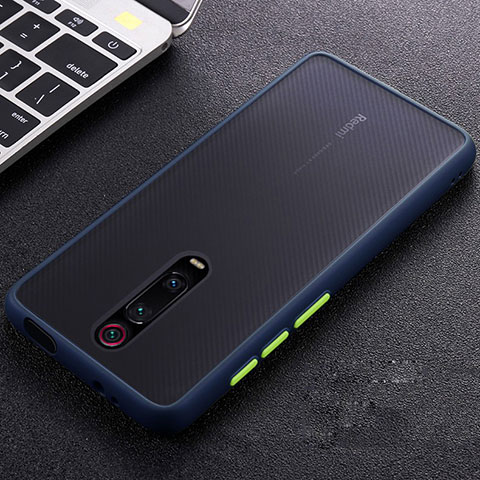 Custodia Silicone Ultra Sottile Morbida Cover C05 per Xiaomi Mi 9T Blu