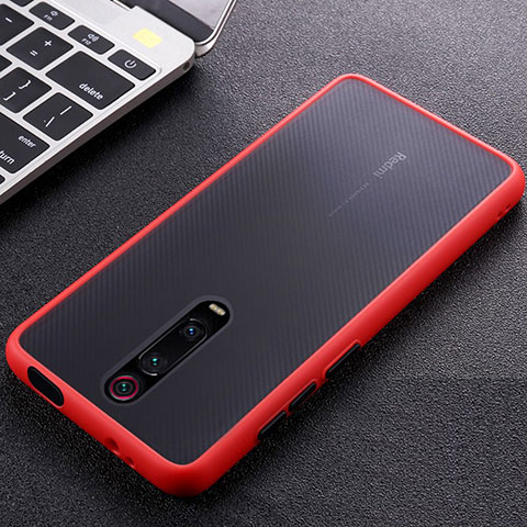 Custodia Silicone Ultra Sottile Morbida Cover C05 per Xiaomi Mi 9T Pro Rosso