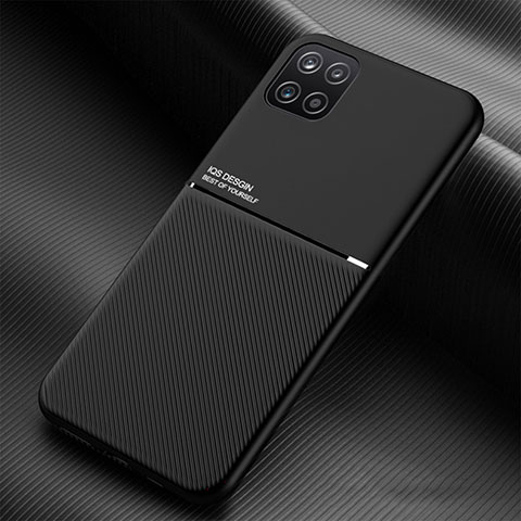 Custodia Silicone Ultra Sottile Morbida Cover con Magnetico per Samsung Galaxy A22 5G Nero