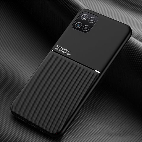 Custodia Silicone Ultra Sottile Morbida Cover con Magnetico per Samsung Galaxy A22s 5G Nero