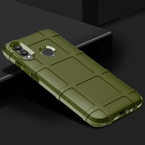 Custodia Silicone Ultra Sottile Morbida Cover Fronte e Retro 360 Gradi per Huawei P Smart (2019) Verde