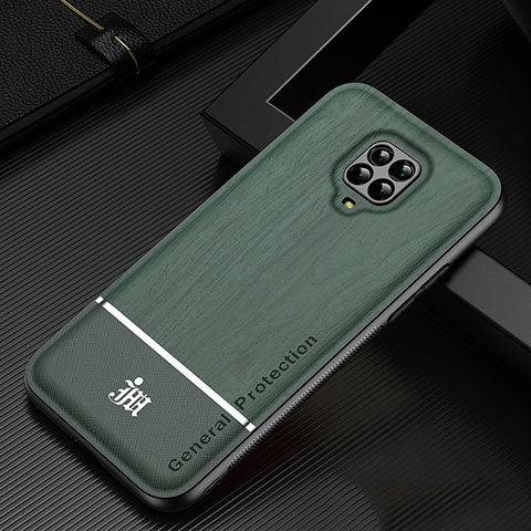 Custodia Silicone Ultra Sottile Morbida Cover JM1 per Xiaomi Poco M2 Pro Verde