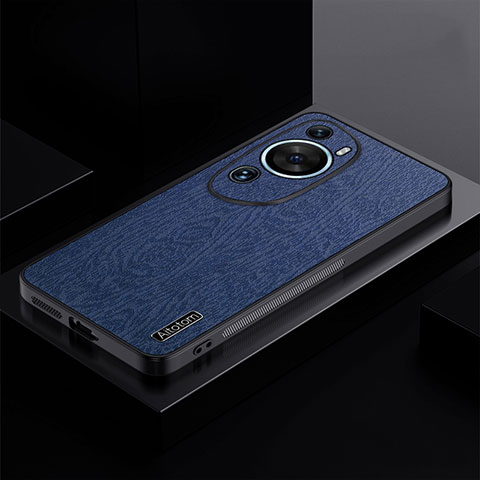 Custodia Silicone Ultra Sottile Morbida Cover PB1 per Huawei P60 Art Blu