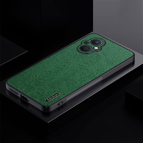 Custodia Silicone Ultra Sottile Morbida Cover PB1 per Oppo A96 5G Verde