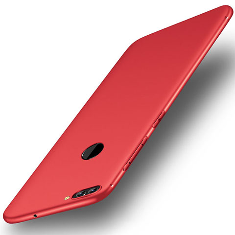 Custodia Silicone Ultra Sottile Morbida Cover S01 per Huawei Enjoy 7S Rosso