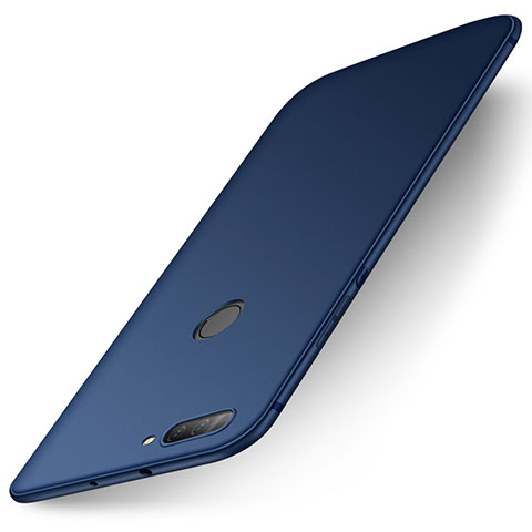 Custodia Silicone Ultra Sottile Morbida Cover S01 per Huawei Honor 8 Pro Blu