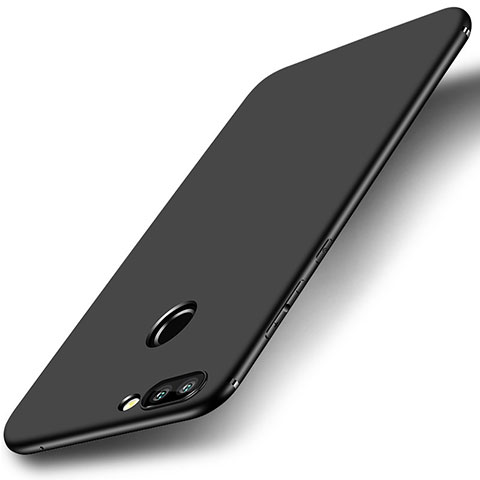 Custodia Silicone Ultra Sottile Morbida Cover S01 per Huawei Honor 9i Nero