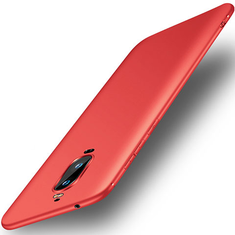 Custodia Silicone Ultra Sottile Morbida Cover S01 per Huawei Mate 9 Pro Rosso