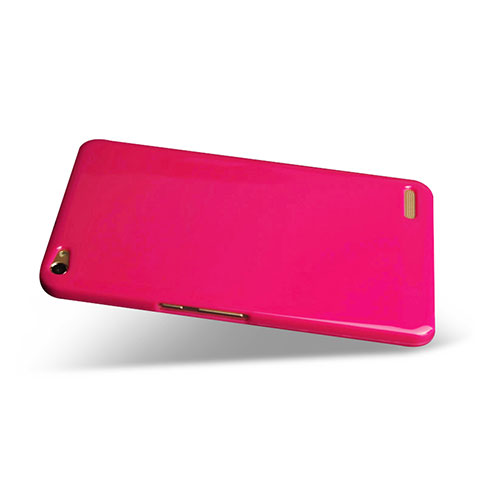Custodia Silicone Ultra Sottile Morbida Cover S01 per Huawei MediaPad X2 Rosa Caldo