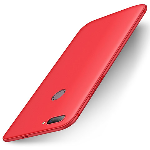 Custodia Silicone Ultra Sottile Morbida Cover S01 per Huawei Nova 2 Rosso