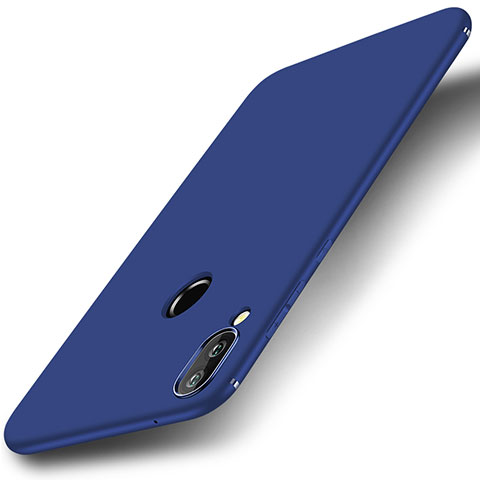 Custodia Silicone Ultra Sottile Morbida Cover S01 per Huawei P20 Lite Blu