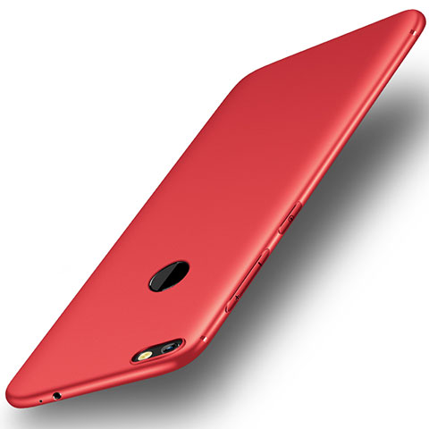 Custodia Silicone Ultra Sottile Morbida Cover S01 per Huawei P9 Lite Mini Rosso