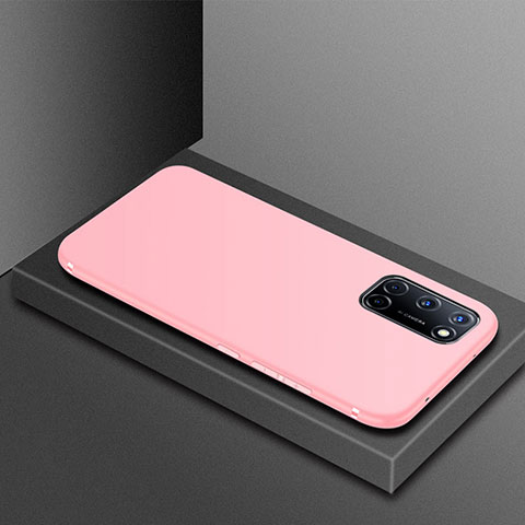 Custodia Silicone Ultra Sottile Morbida Cover S01 per Oppo A72 Rosa