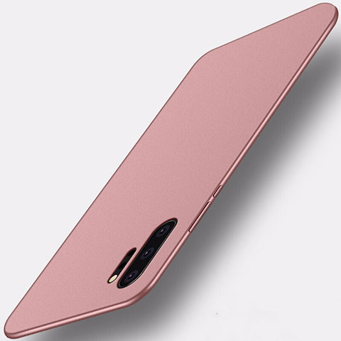 Custodia Silicone Ultra Sottile Morbida Cover S01 per Samsung Galaxy Note 10 Plus Oro Rosa