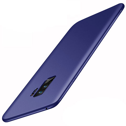 Custodia Silicone Ultra Sottile Morbida Cover S01 per Samsung Galaxy S9 Plus Blu