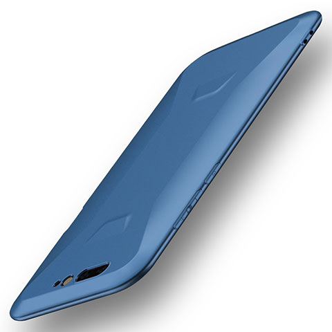 Custodia Silicone Ultra Sottile Morbida Cover S01 per Xiaomi Black Shark Blu