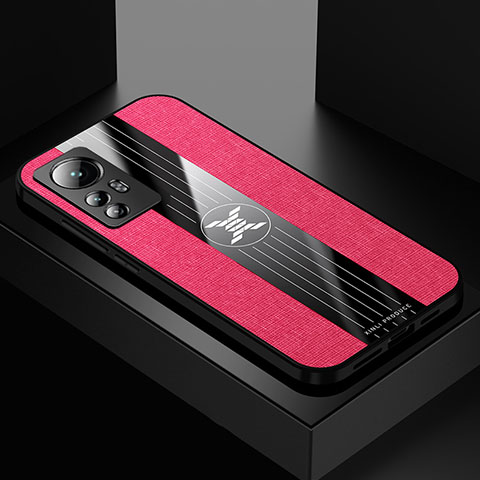 Custodia Silicone Ultra Sottile Morbida Cover S01 per Xiaomi Mi 12 5G Rosso