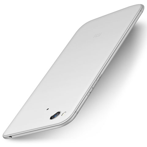 Custodia Silicone Ultra Sottile Morbida Cover S01 per Xiaomi Mi 5S Bianco