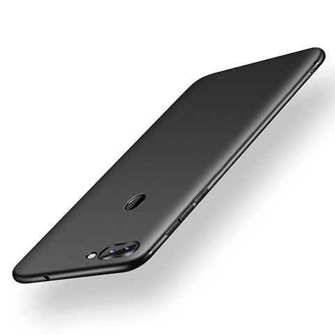 Custodia Silicone Ultra Sottile Morbida Cover S01 per Xiaomi Mi 8 Lite Nero