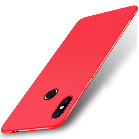 Custodia Silicone Ultra Sottile Morbida Cover S01 per Xiaomi Mi 8 SE Rosso