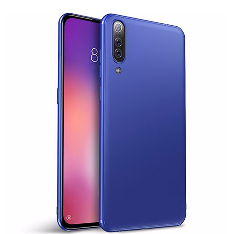 Custodia Silicone Ultra Sottile Morbida Cover S01 per Xiaomi Mi 9 Pro Blu