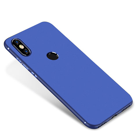 Custodia Silicone Ultra Sottile Morbida Cover S01 per Xiaomi Mi A2 Blu