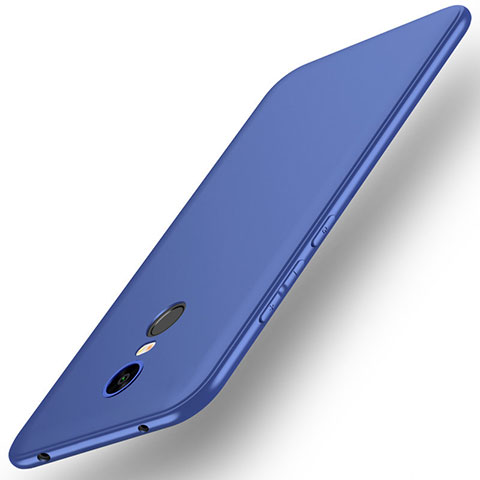 Custodia Silicone Ultra Sottile Morbida Cover S01 per Xiaomi Redmi 5 Plus Blu