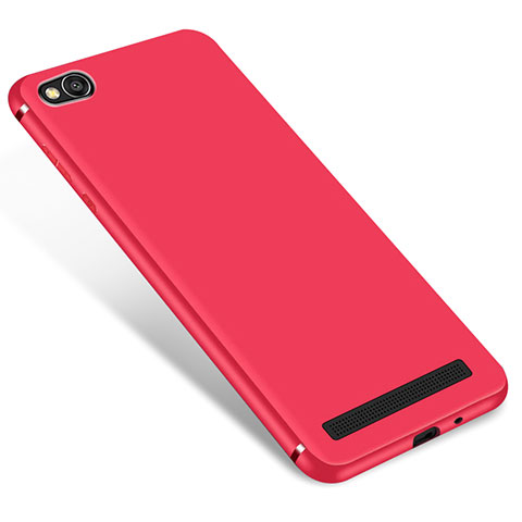 Custodia Silicone Ultra Sottile Morbida Cover S01 per Xiaomi Redmi 5A Rosso