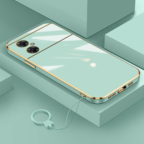 Custodia Silicone Ultra Sottile Morbida Cover S01 per Xiaomi Redmi Note 11R 5G Verde
