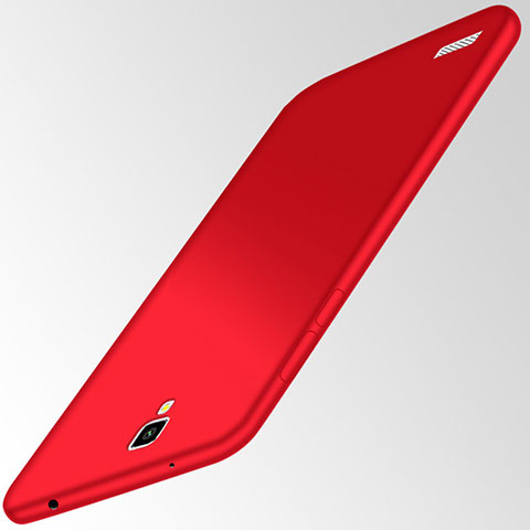 Custodia Silicone Ultra Sottile Morbida Cover S01 per Xiaomi Redmi Note 4G Rosso