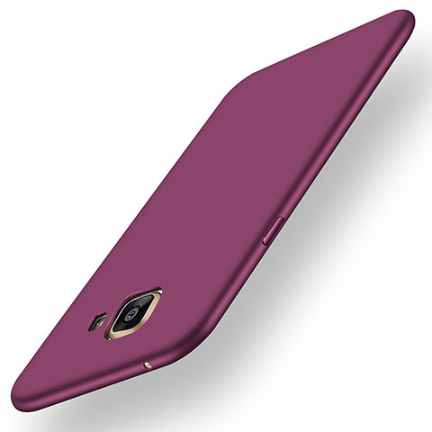 Custodia Silicone Ultra Sottile Morbida Cover S02 per Samsung Galaxy A7 (2016) A7100 Viola