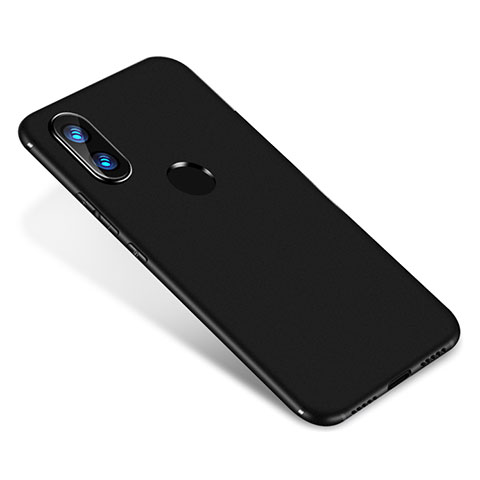 Custodia Silicone Ultra Sottile Morbida Cover S03 per Xiaomi Mi 8 Nero