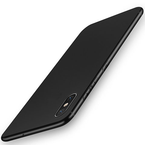 Custodia Silicone Ultra Sottile Morbida Cover S03 per Xiaomi Mi 8 Pro Global Version Nero