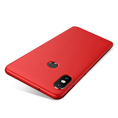 Custodia Silicone Ultra Sottile Morbida Cover S03 per Xiaomi Redmi Note 5 AI Dual Camera Rosso