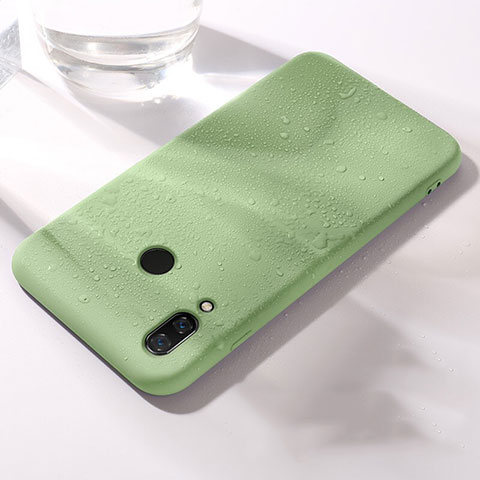 Custodia Silicone Ultra Sottile Morbida Cover S05 per Huawei Honor V10 Lite Verde