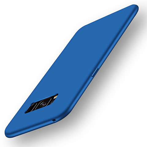 Custodia Silicone Ultra Sottile Morbida Cover S05 per Samsung Galaxy S8 Plus Blu