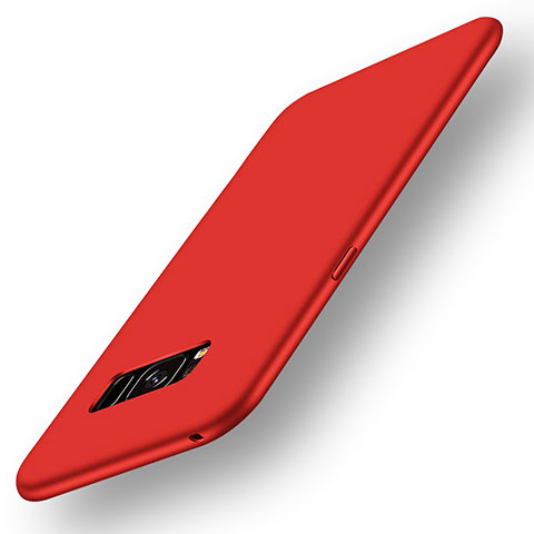 Custodia Silicone Ultra Sottile Morbida Cover S05 per Samsung Galaxy S8 Plus Rosso